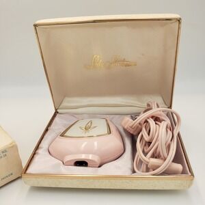 Lady Sunbeam Shavemaster Shaver Vintage Electric Razor Pink in Travel Case WORKS
